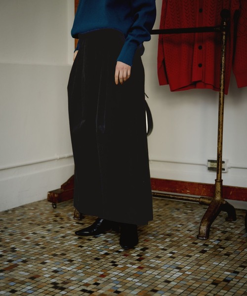 eL（エル）の「【eL】Wide Tuck Pants/273478（その他パンツ・レディース・ブラック/ベージュ・FREE）」の13枚目の写真