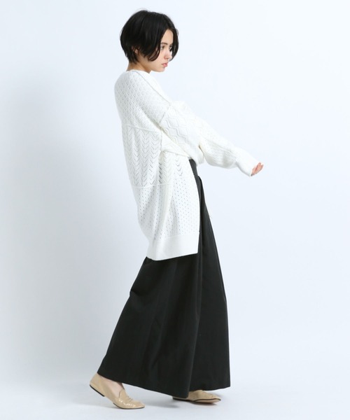 eL（エル）の「【eL】Wide Tuck Pants/273478（その他パンツ・レディース・ブラック/ベージュ・FREE）」の20枚目の写真