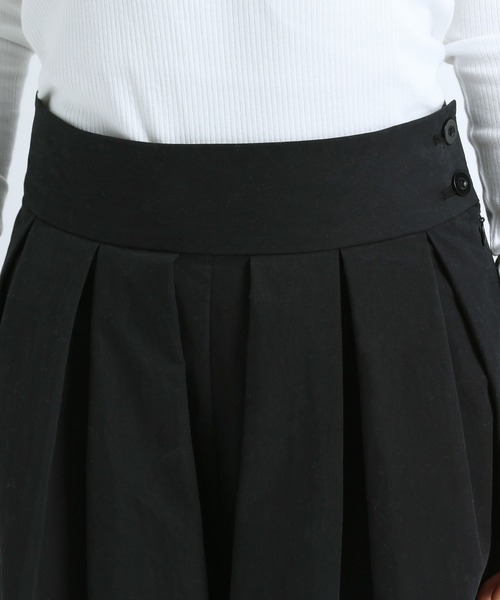 eL（エル）の「【eL】Wide Tuck Pants/273478（その他パンツ・レディース・ブラック/ベージュ・FREE）」の5枚目の写真