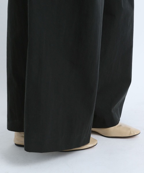 eL（エル）の「【eL】Wide Tuck Pants/273478（その他パンツ・レディース・ブラック/ベージュ・FREE）」の11枚目の写真
