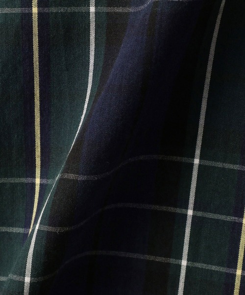 Grand PARK（グランドパーク）の「オーバーサイズオープンカラーシャツ（シャツ/ブラウス・メンズ・カーキ/チェック/ベージュ/ネイビー・MEDIUM/LARGE）」の14枚目の写真