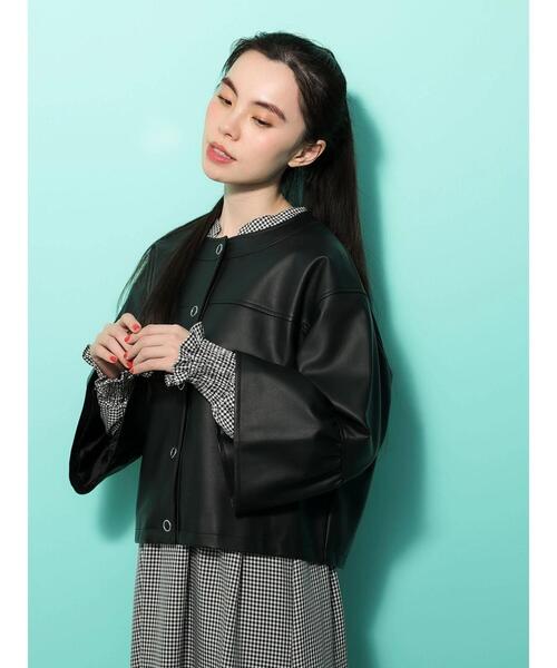 ELENCARE DUE（エレンカーレデュエ）の「・ELENCARE DUEパターンスキッパーワンピース（ワンピース・レディース・ブラック/ベージュ/グレー/オフホワイト・FREE）」の13枚目の写真