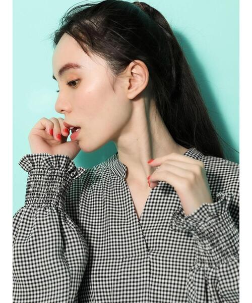 ELENCARE DUE（エレンカーレデュエ）の「・ELENCARE DUEパターンスキッパーワンピース（ワンピース・レディース・ブラック/ベージュ/グレー/オフホワイト・FREE）」の16枚目の写真