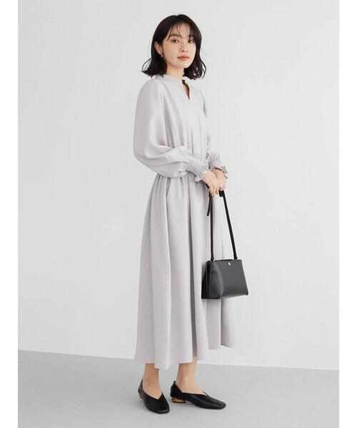 ELENCARE DUE（エレンカーレデュエ）の「・ELENCARE DUEパターンスキッパーワンピース（ワンピース・レディース・ブラック/ベージュ/グレー/オフホワイト・FREE）」の22枚目の写真