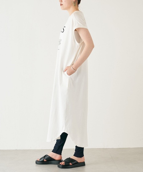 BEARDSLEY（ビアズリー）の「フルーツプリントワンピース（ワンピース・レディース・ホワイト・FREE）」の8枚目の写真