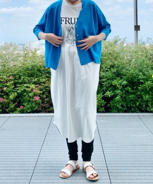 BEARDSLEY（ビアズリー）の「フルーツプリントワンピース（ワンピース・レディース・ホワイト・FREE）」の18枚目の写真