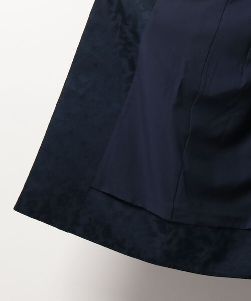 UNIVERVAL MUSE（ユニバーバル ミューズ）の「リシエルジャガード　その他アウター（その他アウター・レディース・ネイビー/ベージュ・2）」の3枚目の写真