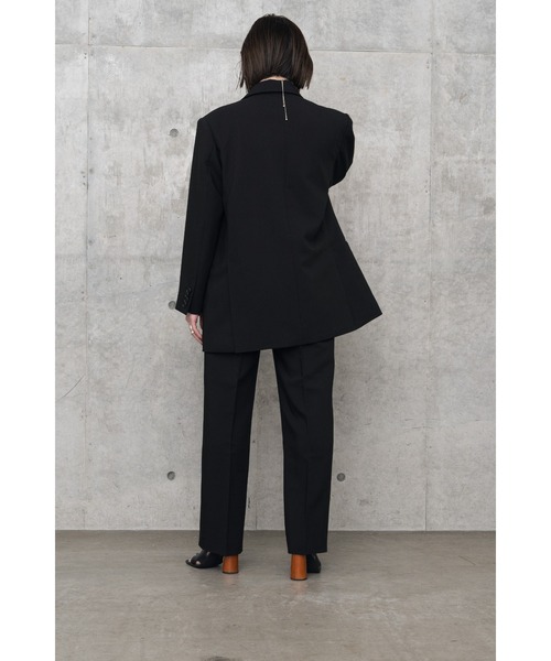 LA PEAU DE GEM（ラポドゥジェム）の「【LA PEAU DE GEM】コインポケットストレートスラックス（スラックス・レディース・ブラック/イエロー/カーキ・S/M）」の14枚目の写真