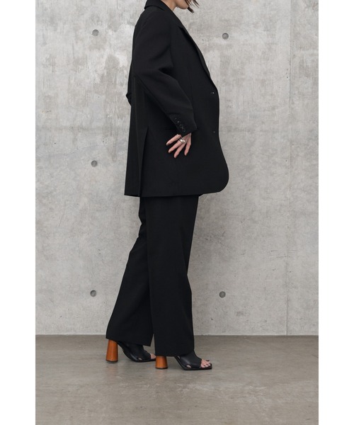 LA PEAU DE GEM（ラポドゥジェム）の「【LA PEAU DE GEM】コインポケットストレートスラックス（スラックス・レディース・ブラック/イエロー/カーキ・S/M）」の15枚目の写真