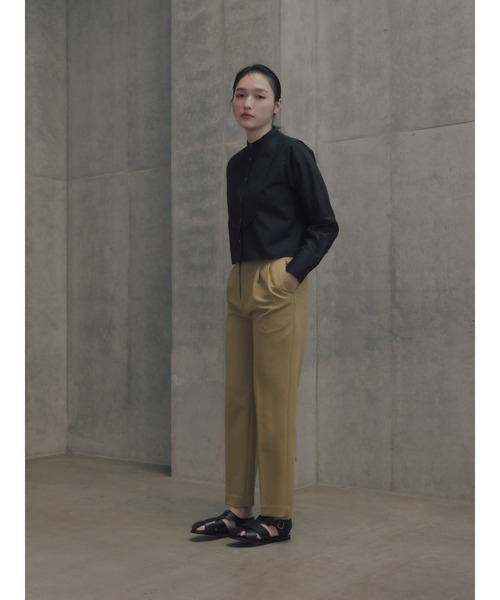 LA PEAU DE GEM（ラポドゥジェム）の「【LA PEAU DE GEM】コインポケットストレートスラックス（スラックス・レディース・ブラック/イエロー/カーキ・S/M）」の17枚目の写真