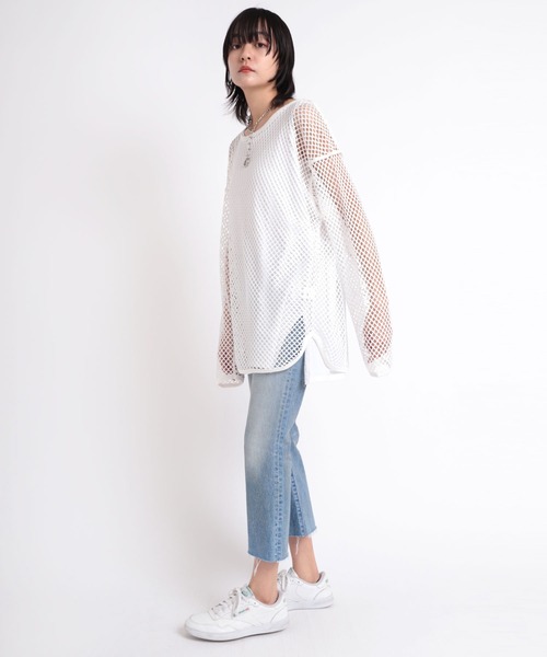 RNA（アールエヌエー）の「M1848 BIGメッシュロンT（Tシャツ