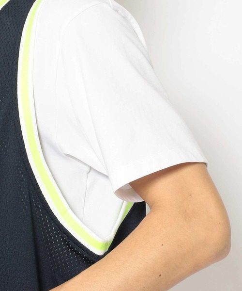 AVIREX（アヴィレックス）の「【直営店限定】MESH BASCKETBALL TANKTOP/ メッシュバスケットボールタンクトップ（タンクトップ・レディース・ホワイト/ネイビー/ブラック・FREE）」の22枚目の写真