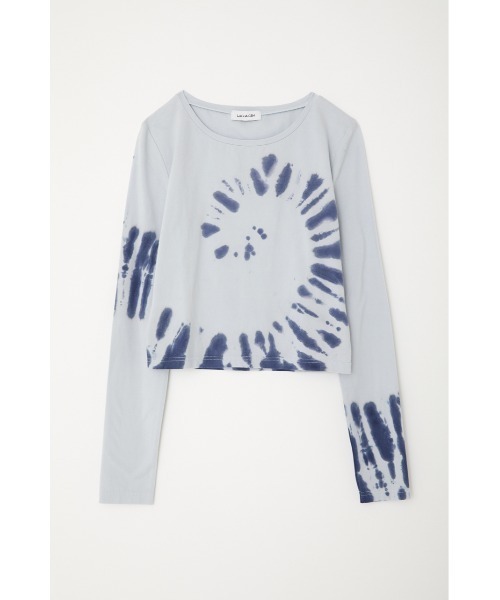 トップス LAGUA GEM TIE DYE TURTLE KNIT LAGUA GEM（ラグアジェム）の「VORTEX TIE DYE TOPS / タイダイ