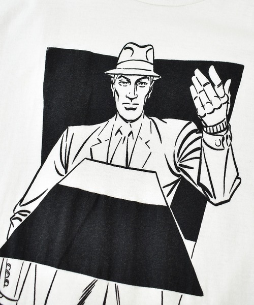 VINTAGE（ヴィンテージ）の「【ヴィンテージ古着】80's MR.A / ミスターA アメリカンコミックス プリントTシャツ USA製（Tシャツ/カットソー・メンズ・ホワイト・LARGE）」の3枚目の写真