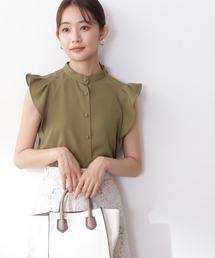 N.（N. Natural Beauty Basic） | ◆ガルーダドビータックフリルブラウス(シャツ/ブラウス)