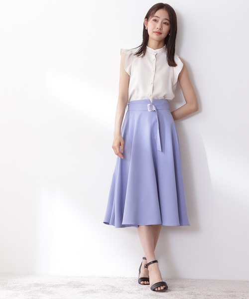 N.（N. Natural Beauty Basic）（エヌエヌナチュラルビューティーベーシック）の「◆ガルーダドビータックフリルブラウス（シャツ/ブラウス・レディース・ブラック/クリーム/カーキ/イエロー・MEDIUM）」の8枚目の写真