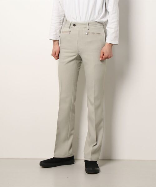 ALLEGE(アレッジ)の「【ALLEGE / アレッジ】SEMI FLEAR POLYESTER PANTS(その他パンツ・メンズ・ベージュ/ネイビー・2)」の20枚目の写真