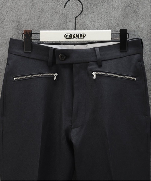 ALLEGE(アレッジ)の「【ALLEGE / アレッジ】SEMI FLEAR POLYESTER PANTS(その他パンツ・メンズ・ベージュ/ネイビー・2)」の6枚目の写真
