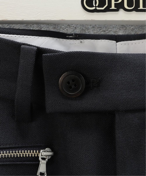 ALLEGE(アレッジ)の「【ALLEGE / アレッジ】SEMI FLEAR POLYESTER PANTS(その他パンツ・メンズ・ベージュ/ネイビー・2)」の11枚目の写真