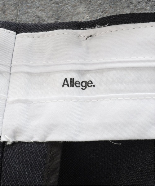 ALLEGE(アレッジ)の「【ALLEGE / アレッジ】SEMI FLEAR POLYESTER PANTS(その他パンツ・メンズ・ベージュ/ネイビー・2)」の15枚目の写真