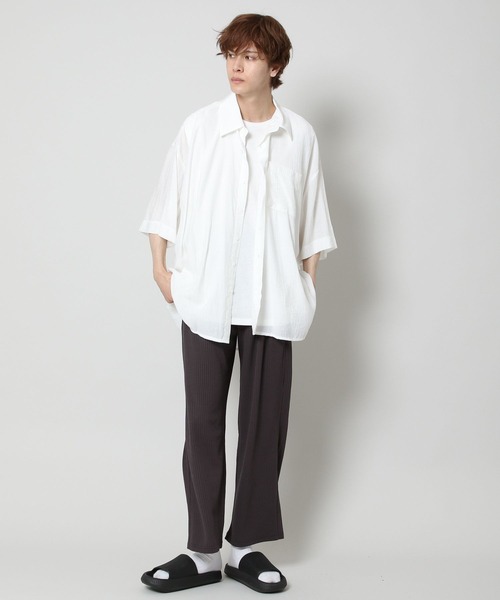 ALAND（エーランド）の「3.3Field Trip／PLEATED WIDE パンツ 2297895（スラックス・メンズ・ブラック/ベージュ/チャコール・FREE）」の16枚目の写真