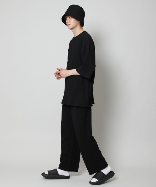 ALAND（エーランド）の「3.3Field Trip／PLEATED WIDE パンツ 2297895（スラックス・メンズ・ブラック/ベージュ/チャコール・FREE）」の11枚目の写真