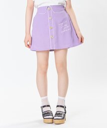 ウエスト折り返しスカート