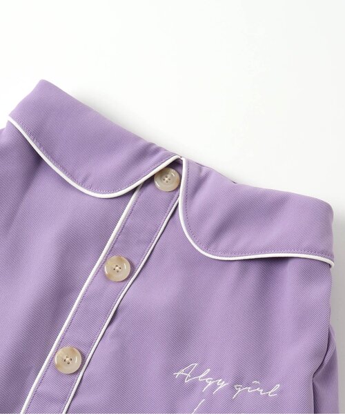 algy（アルジー）の「ウエスト折り返しスカート（スカート・キッズ・ブラック/ラベンダー/オレンジ・XX-SMALL/X-SMALL/MEDIUM/SMALL）」の7枚目の写真