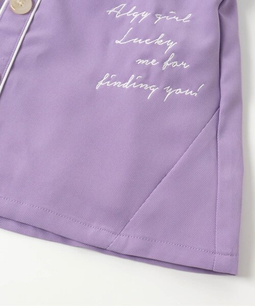 algy（アルジー）の「ウエスト折り返しスカート（スカート・キッズ・ブラック/ラベンダー/オレンジ・XX-SMALL/X-SMALL/MEDIUM/SMALL）」の13枚目の写真