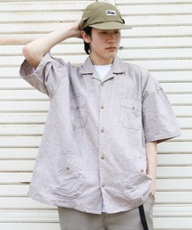 air tokyo sellection | 綿麻 ストレッチ キューバシャツ(シャツ/ブラウス)