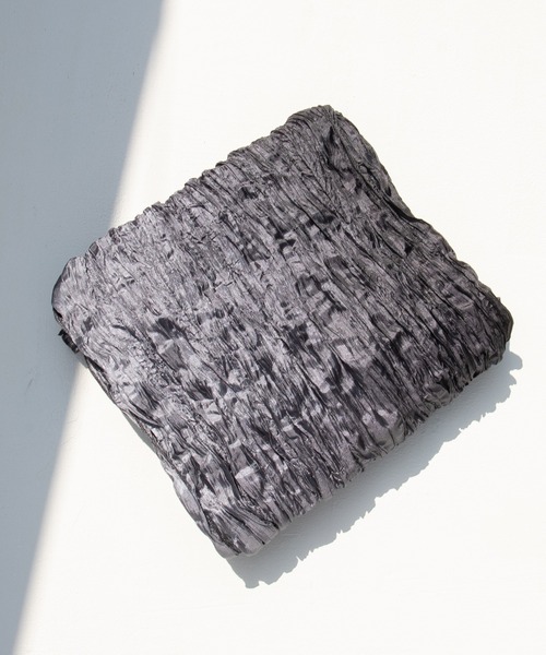 ゆかた館グレース(ユカタカングレース)の「グラデーションくしゅふわ兵児帯(へこおび)(和装小物・レディース・ベージュ/グレイッシュブルー/チャコールグレー・FREE)」の4枚目の写真