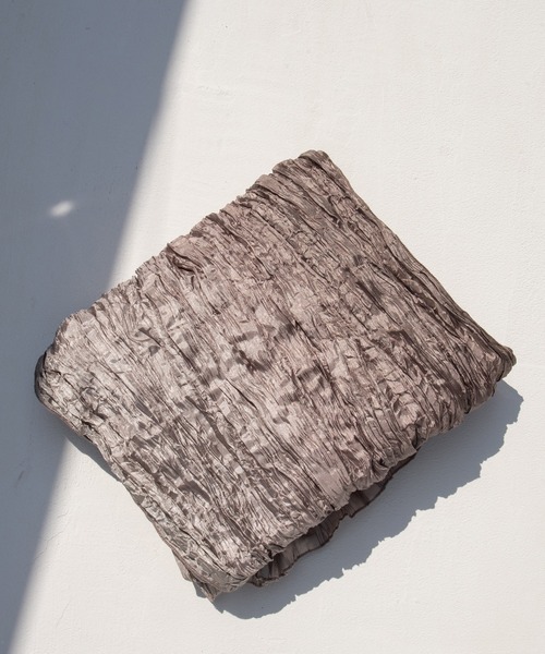 ゆかた館グレース(ユカタカングレース)の「グラデーションくしゅふわ兵児帯(へこおび)(和装小物・レディース・ベージュ/グレイッシュブルー/チャコールグレー・FREE)」の5枚目の写真