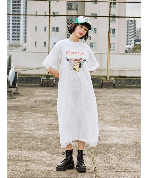 jouetie（ジュエティ）の「ドッキングロックレースワンピース