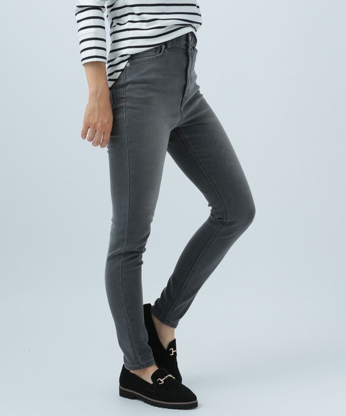 BAYFLOW(ベイフロー)の「【BAYFLOW DENIM】ストレッチスキニー(デニムパンツ・レディース・ライトブルー/ブラック/ネイビー/グレー/ブルー・24inch/25inch/26inch/23inch/22inch)」の3枚目の写真