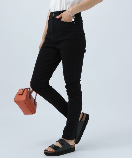 BAYFLOW(ベイフロー)の「【BAYFLOW DENIM】ストレッチスキニー(デニムパンツ・レディース・ライトブルー/ブラック/ネイビー/グレー/ブルー・24inch/25inch/26inch/23inch/22inch)」の10枚目の写真