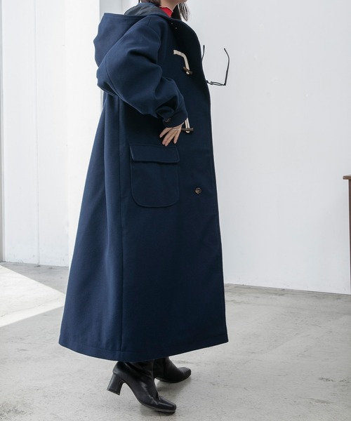 BONLECILL（ボンルシール）の「フェイクレザー スクエアトゥショートブーツ（ブーツ・レディース・アイボリー/ブラック/ブラウン・S/M/L）」の6枚目の写真