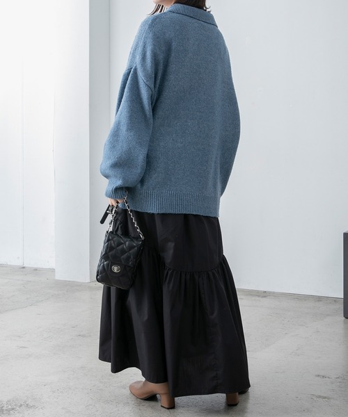 BONLECILL（ボンルシール）の「フェイクレザー スクエアトゥショートブーツ（ブーツ・レディース・アイボリー/ブラック/ブラウン・S/M/L）」の8枚目の写真