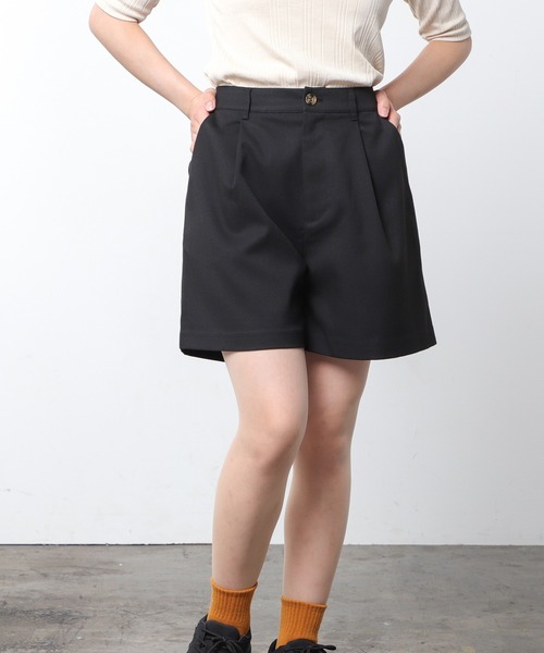 Honeys（ハニーズ）の「ショートパンツ（その他パンツ・レディース・ブラック/グレー系その他/ベージュ系その他/ブルー系その他・SS/S/M/L）」の6枚目の写真