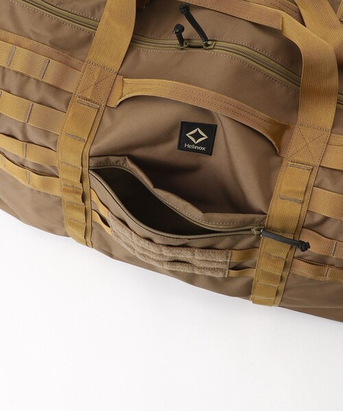 Helinox(ヘリノックス)の「Helinox/ヘリノックス Field Duffle 60(ドラムバッグ・メンズ・ブラック/ベージュ・ONE SIZE)」の6枚目の写真