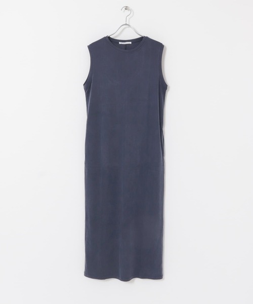 KBF（ケイビーエフ）の「ノースリーブカットワンピース（ワンピース・レディース・チャコールグレー/ブラウン/ブルー/マスタード・ONE）」の18枚目の写真