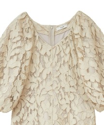 CLANE（クラネ）の「VINTAGE LACE PUFF ONE PIECE（ワンピース）」 - WEAR