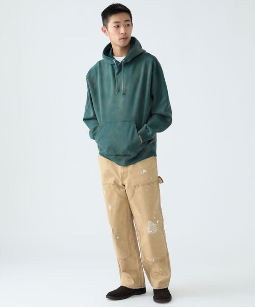 BEAMS（ビームス）の「BEAMS / フェード ルーズ パーカー（パーカー・メンズ・イエロー/パープル/グリーン・S/M/L/XL）」の10枚目の写真