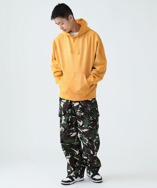 BEAMS（ビームス）の「BEAMS / フェード ルーズ パーカー（パーカー・メンズ・イエロー/パープル/グリーン・S/M/L/XL）」の17枚目の写真