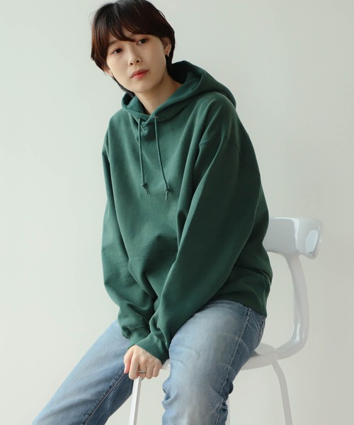 BEAMS（ビームス）の「BEAMS / フェード ルーズ パーカー（パーカー・メンズ・イエロー/パープル/グリーン・S/M/L/XL）」の2枚目の写真