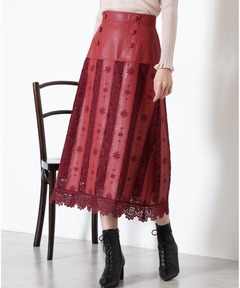 OTONA MUSE DOT TULLE SKIRT（スカート）｜Ameri（アメリ）の