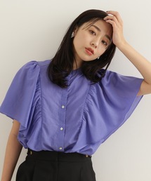 NATURAL BEAUTY BASIC | バタフライスリーブシャツ(シャツ/ブラウス)