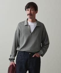 Steven Alan | ＜Steven Alan＞ SUP COTTON SKIPPER -LOOSE/スキッパー(ニット/セーター)