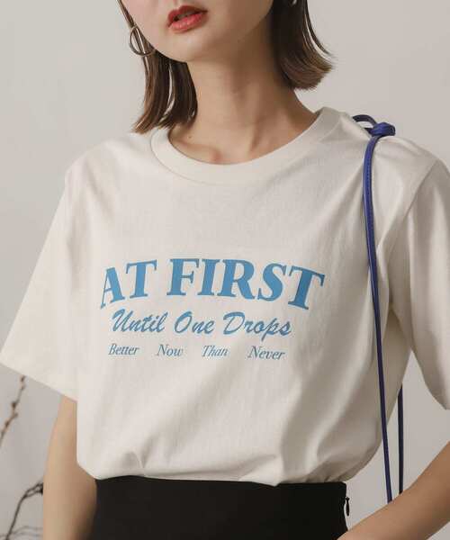 SENSE OF PLACE by URBAN RESEARCH（センスオブプレイスバイアーバンリサーチ）の「プリントグラフィックTシャツ(半袖)（Tシャツ/カットソー・レディース・グリーン系その他/ブルー系その他/オレンジ系その他・ONE）」の7枚目の写真