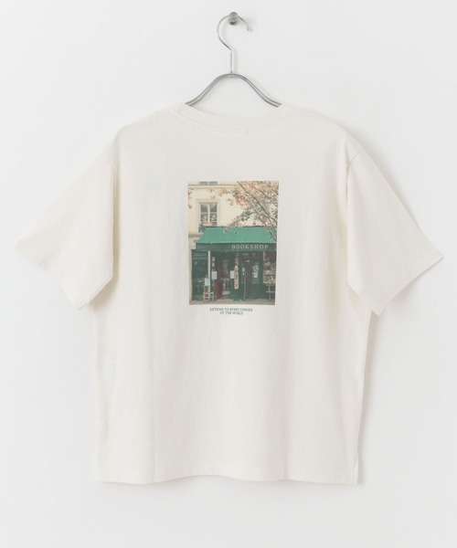 SENSE OF PLACE by URBAN RESEARCH（センスオブプレイスバイアーバンリサーチ）の「プリントグラフィックTシャツ(半袖)（Tシャツ/カットソー・レディース・グリーン系その他/ブルー系その他/オレンジ系その他・ONE）」の14枚目の写真