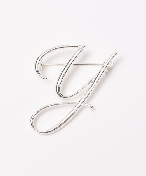 A part by（アパートバイ）の「イニシャルブローチ　163470（ブローチ/コサージュ・レディース・ホワイト/オフホワイト/ホワイト系その他2/ホワイト系その他3/ホワイト系その他4/ホワイト系その他5・FREE）」の15枚目の写真